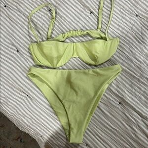 Light Green Bikini Set